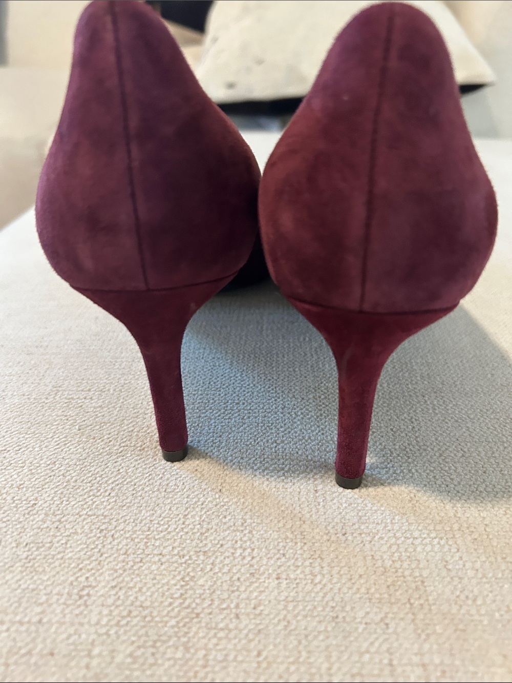 Cole Haan The Go-To Janey Pointed Toe Pump, Burgandy Suede, Size 9, NWOT - Picture 9 of 10